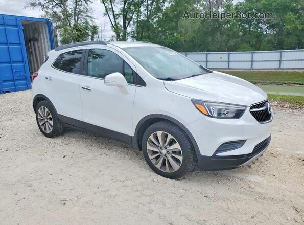 KL4CJASB2KB705544 2019 BUICK ENCORE Белый Передняя правая четверть