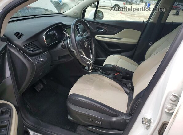 KL4CJASB2KB705544 2019 BUICK ENCORE Белый Вид салона спереди