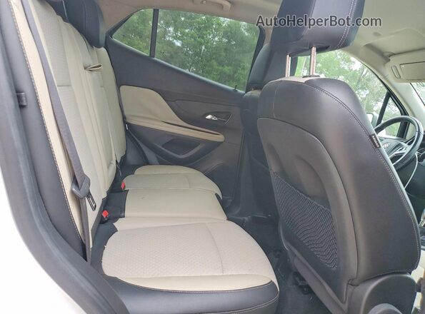 KL4CJASB2KB705544 2019 BUICK ENCORE Белый Вид задней части салона