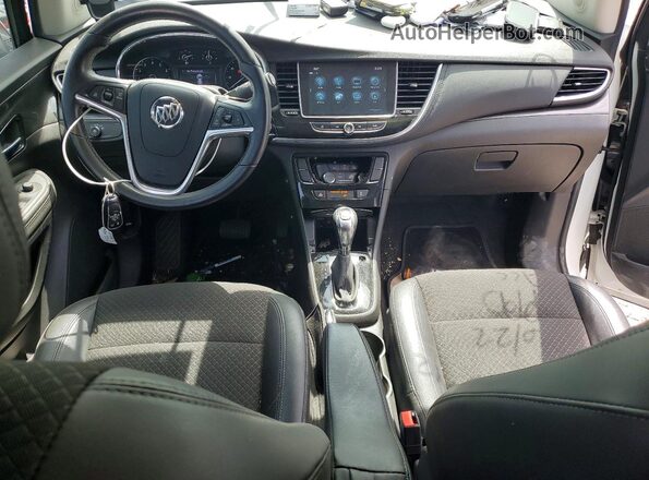 KL4CJASB2KB727527 2019 BUICK ENCORE White Dashboard view