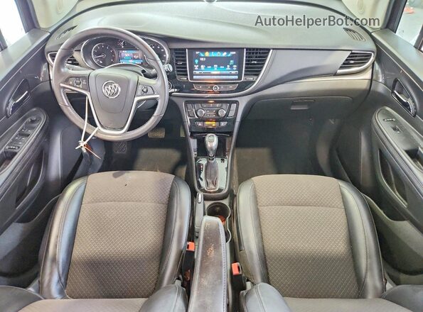 KL4CJASB2KB741668 2019 BUICK ENCORE White Widok deski rozdzielczej