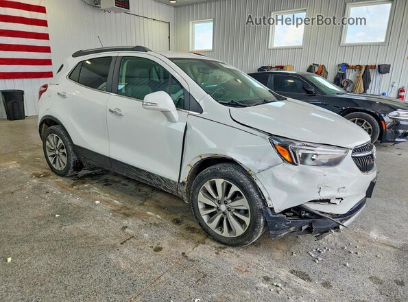 KL4CJASB2KB741668 2019 BUICK ENCORE White Przód prawy