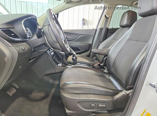 KL4CJASB2KB741668 2019 BUICK ENCORE White Widok wnętrza z przodu