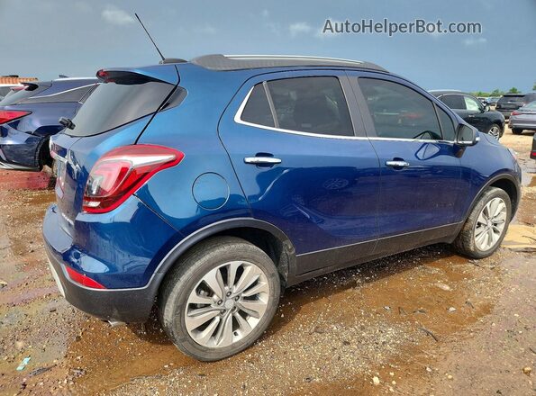 KL4CJASB2KB766909 2019 BUICK ENCORE Синий Задняя правая четверть