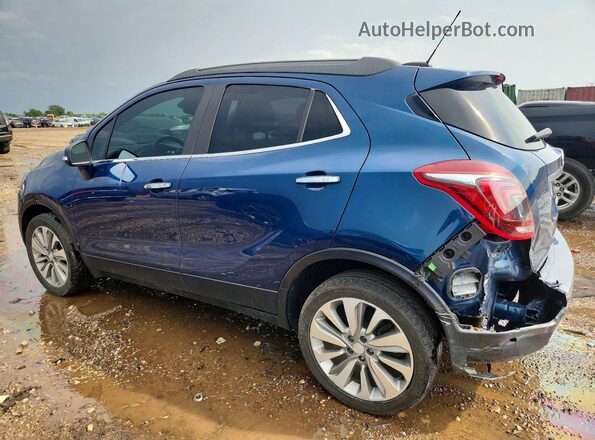 KL4CJASB2KB766909 2019 BUICK ENCORE Синий Задняя левая четверть