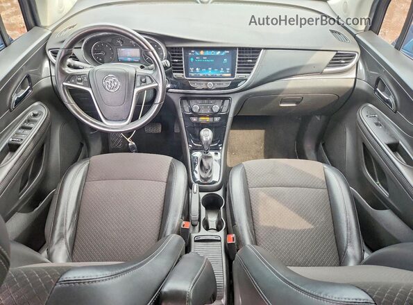 KL4CJASB2KB766909 2019 BUICK ENCORE Синий Вид панели приборов