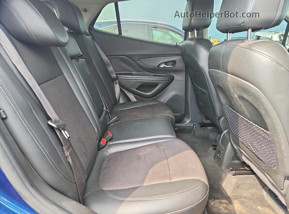 KL4CJASB2KB766909 2019 BUICK ENCORE Синий Вид задних сидений