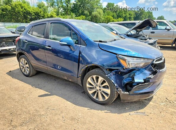KL4CJASB2KB793320 2019 BUICK ENCORE Blue წინა მარჯვენა