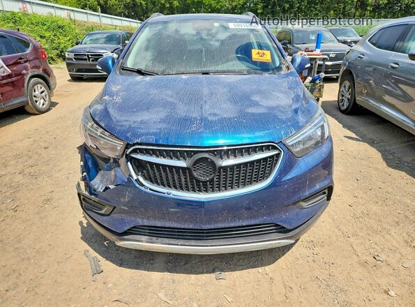 KL4CJASB2KB793320 2019 BUICK ENCORE Blue წინა ხედი