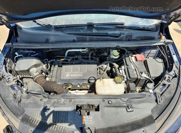 KL4CJASB2KB793320 2019 BUICK ENCORE Blue ძრავის განყოფილების ხედი