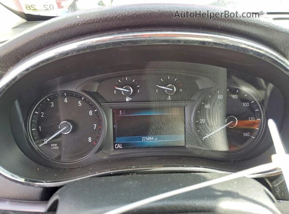 KL4CJASB2KB844461 2019 BUICK ENCORE Red Widok zestawu wskaźników