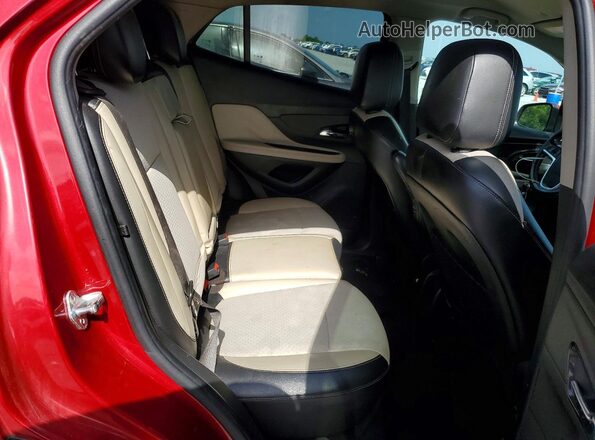 KL4CJASB2KB844461 2019 BUICK ENCORE Red Widok wnętrza z tyłu