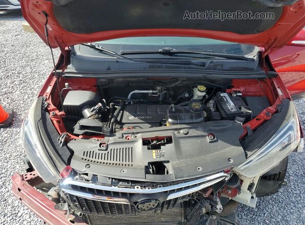KL4CJASB2KB844461 2019 BUICK ENCORE Red Widok komory silnika