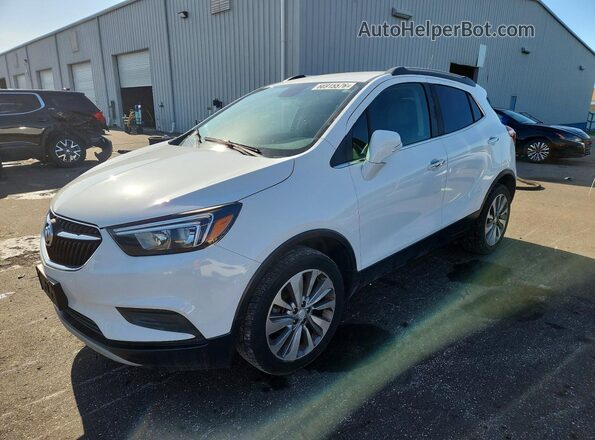 KL4CJASB2KB960307 2019 BUICK ENCORE White Tył lewy