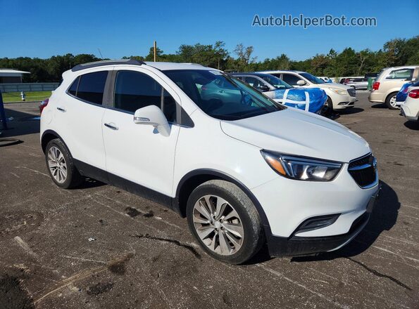 KL4CJASB2KB960307 2019 BUICK ENCORE White Widok deski rozdzielczej