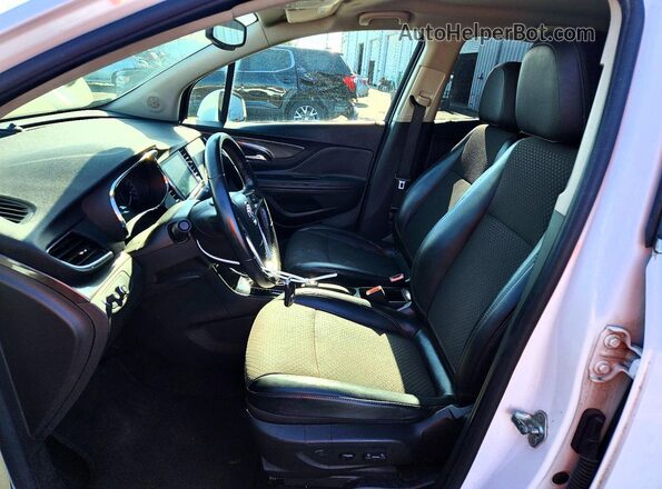 KL4CJASB2KB960307 2019 BUICK ENCORE White Widok naklejki z numerem VIN