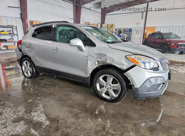 KL4CJASB3GB673047 2016 BUICK ENCORE Серебряный Передняя правая четверть