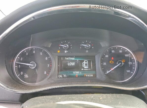 KL4CJASB3HB006786 2017 BUICK ENCORE Black Vista del cuadro de instrumentos