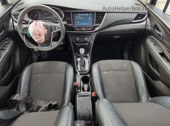 KL4CJASB3HB214053 2017 BUICK ENCORE White Dashboard view
