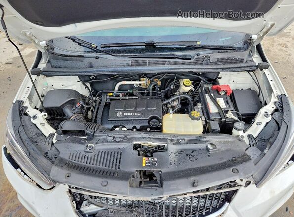 KL4CJASB3HB214053 2017 BUICK ENCORE White Engine compartment view