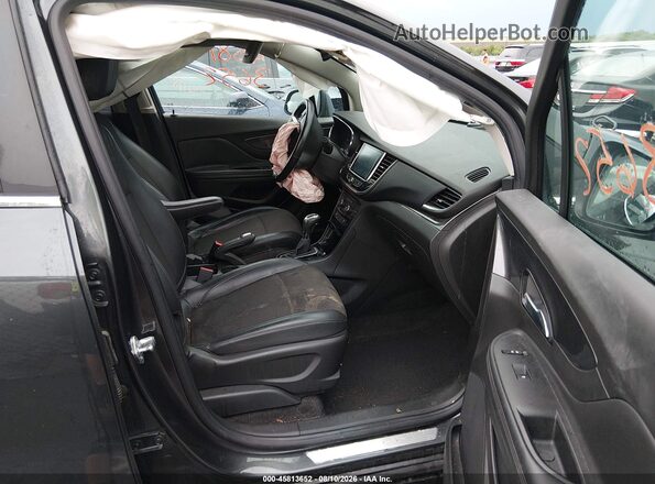 KL4CJASB3JB621439 2018 BUICK ENCORE Gray Front interior view