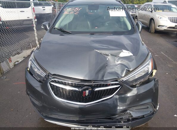 KL4CJASB3JB621439 2018 BUICK ENCORE Gray Front view