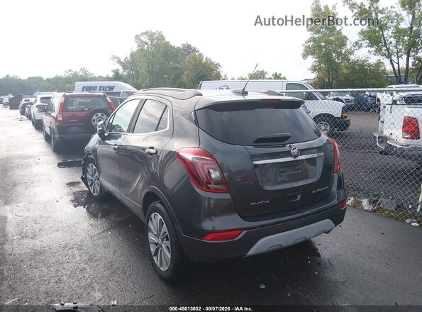 KL4CJASB3JB621439 2018 BUICK ENCORE Gray Rear left