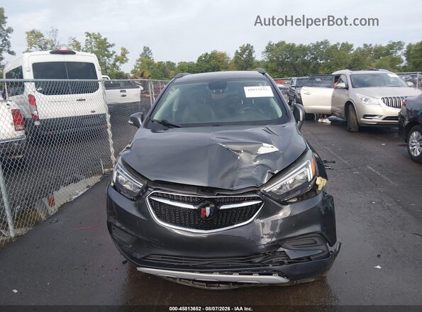 KL4CJASB3JB621439 2018 BUICK ENCORE Gray Instrument cluster view