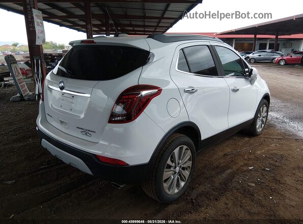 KL4CJASB3JB627175 2018 BUICK ENCORE White უკანა მარჯვენა