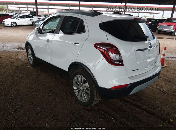 KL4CJASB3JB627175 2018 BUICK ENCORE White უკანა მარცხენა