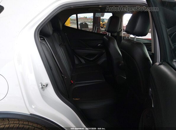 KL4CJASB3JB627175 2018 BUICK ENCORE White VIN კოდის სტიკერის ხედი