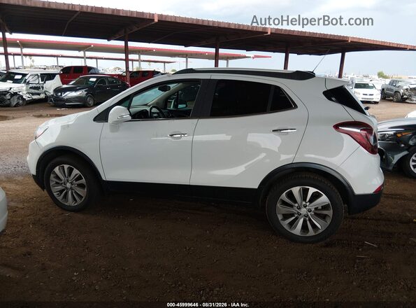 KL4CJASB3JB627175 2018 BUICK ENCORE White უკანა სალონის ხედი