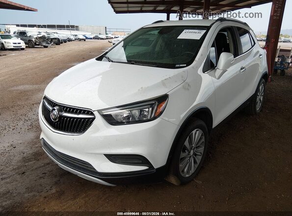 KL4CJASB3JB627175 2018 BUICK ENCORE White წინა ხედი