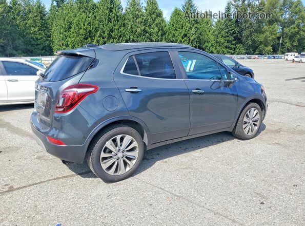 KL4CJASB3JB704322 2018 BUICK ENCORE Серый Задняя правая четверть