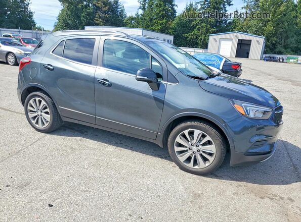 KL4CJASB3JB704322 2018 BUICK ENCORE Серый Передняя правая четверть