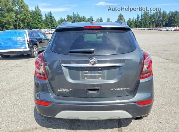 KL4CJASB3JB704322 2018 BUICK ENCORE Серый Вид сзади
