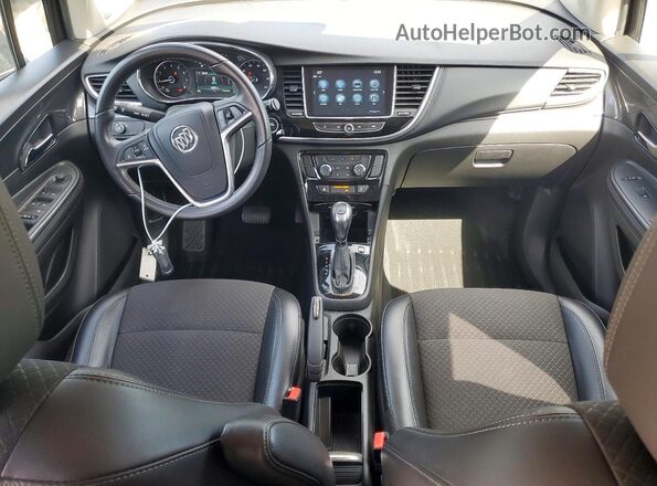 KL4CJASB3JB704322 2018 BUICK ENCORE Серый Вид панели приборов