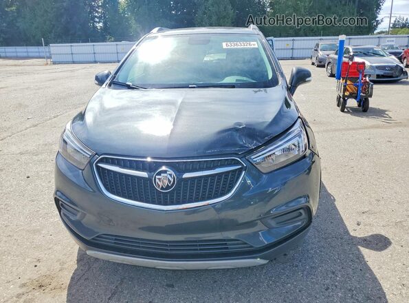 KL4CJASB3JB704322 2018 BUICK ENCORE Серый Вид спереди