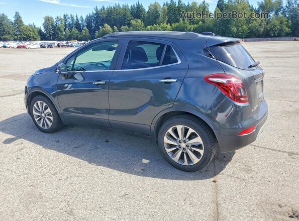 KL4CJASB3JB704322 2018 BUICK ENCORE Серый Задняя левая четверть