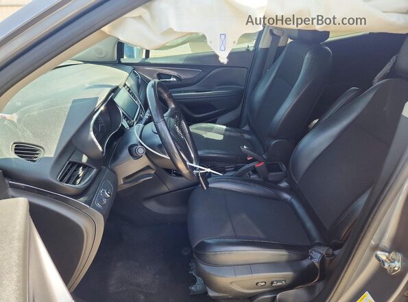 KL4CJASB3KB762903 2019 BUICK ENCORE Gray Вид салону спереду