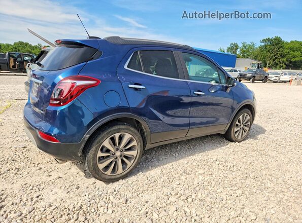 KL4CJASB3KB901847 2019 BUICK ENCORE Синий Задняя правая четверть