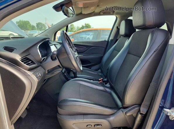 KL4CJASB3KB901847 2019 BUICK ENCORE Синий Вид салона спереди