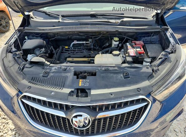 KL4CJASB3KB901847 2019 BUICK ENCORE Синий Вид подкапотного пространства