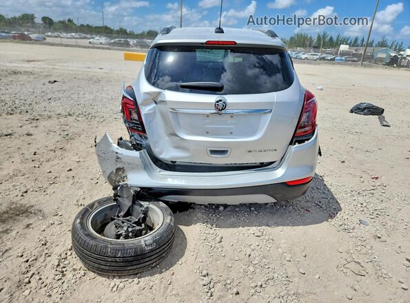 KL4CJASB3KB926165 2019 BUICK ENCORE Silver Rear view