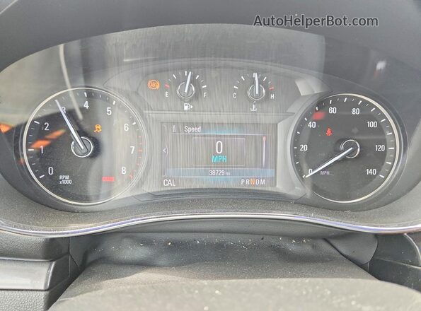 KL4CJASB3KB926165 2019 BUICK ENCORE Silver Instrument cluster view