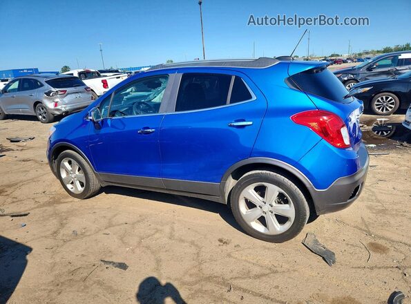 KL4CJASB4GB618364 2016 BUICK ENCORE Синий Задняя левая четверть