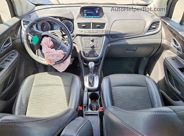 KL4CJASB4GB698166 2016 BUICK ENCORE Charcoal Вид панелі приладів