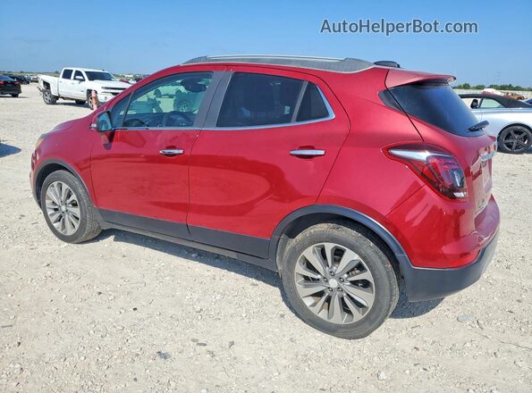 KL4CJASB4HB007199 2017 BUICK ENCORE Red Rear right