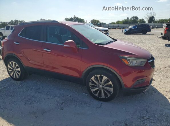 KL4CJASB4HB007199 2017 BUICK ENCORE Red Front view