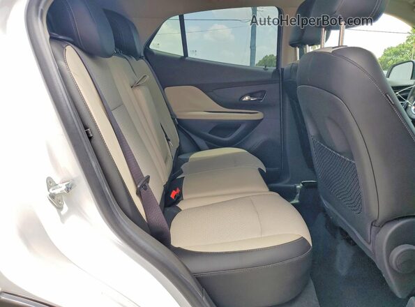 KL4CJASB4HB065846 2017 BUICK ENCORE White უკანა სავარძლების ხედი